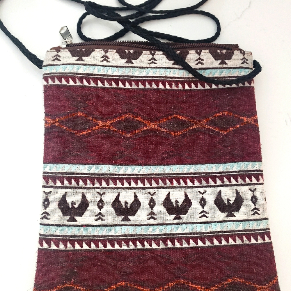 Northwest native American design crossbows  bag southwest design